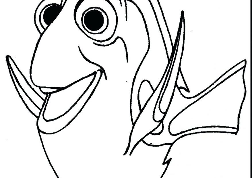 Finding Dory Coloring Pages Printable Coloring Pages