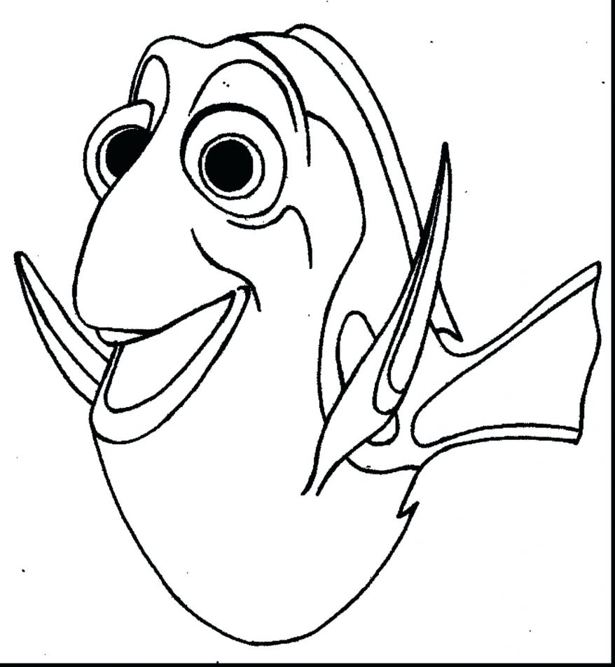 printable dory coloring pages