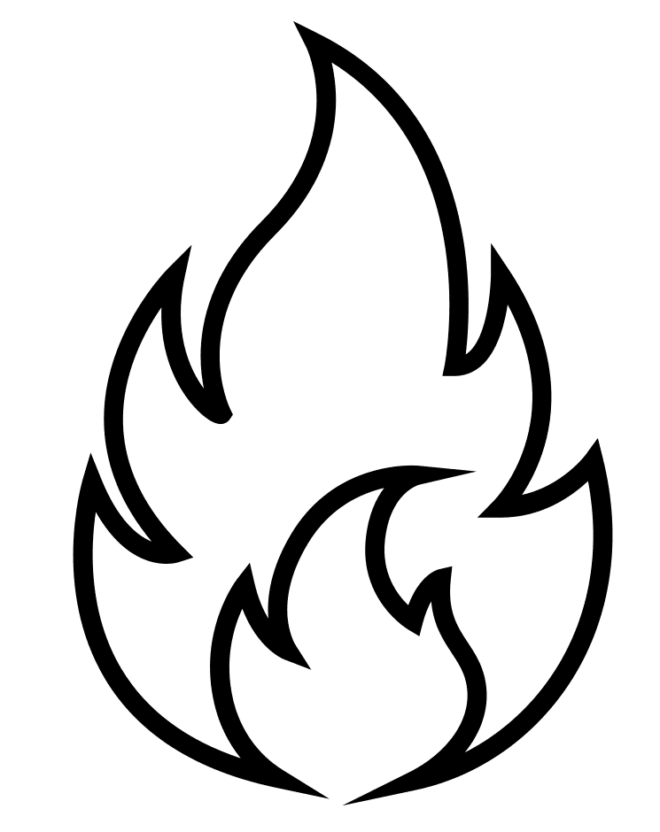 Fire Coloring Pages At Netmilanablog Blog
