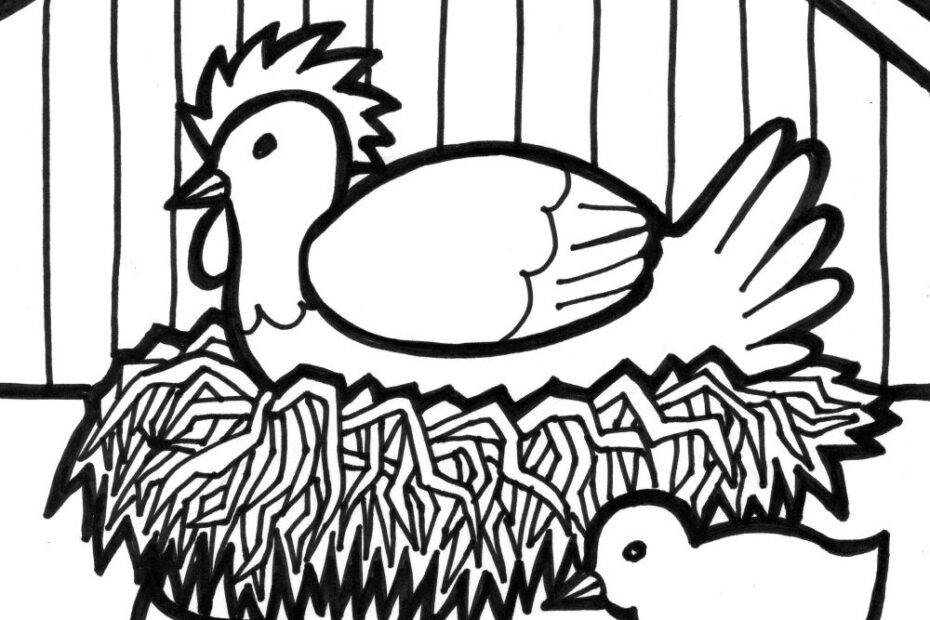 Free Printable Farm Animal Coloring Pages For Kids