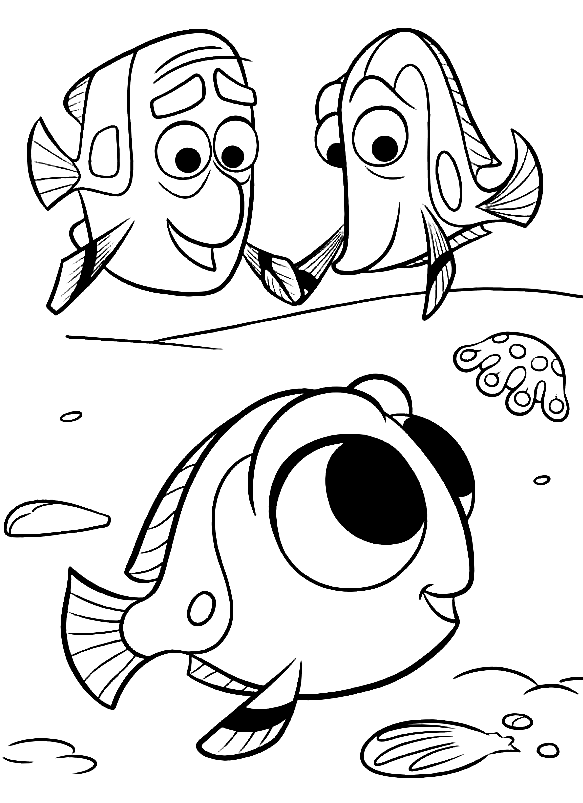 finding dory printable