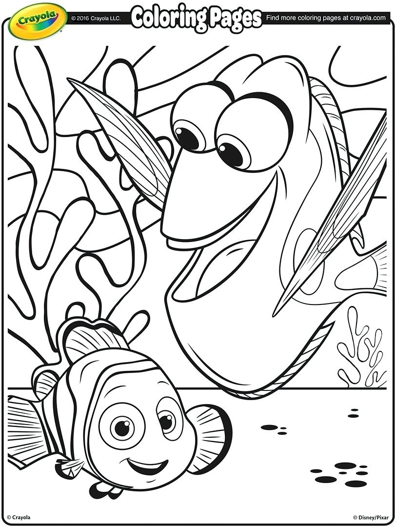 Printable Nemo Coloring Pages