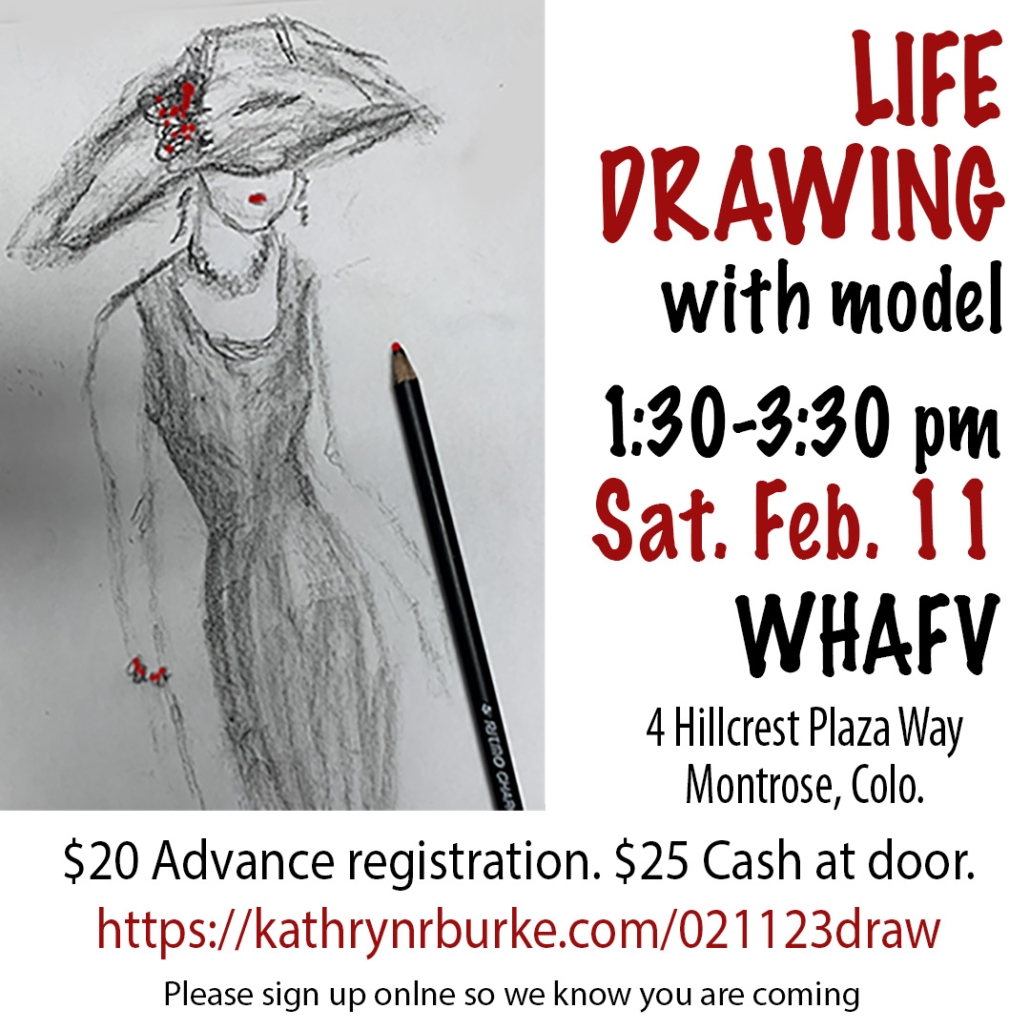 021123 Life Drawing WHAFV Completed Kathryn R Burke