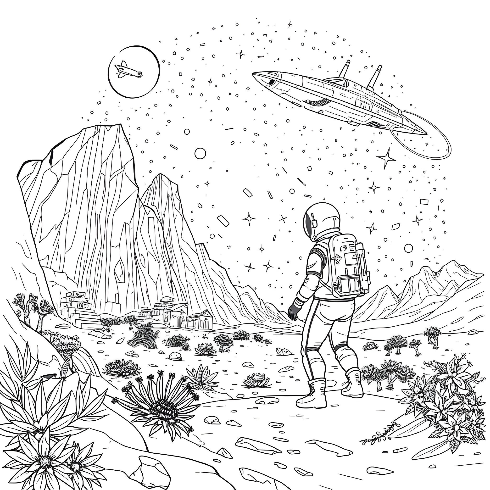 1 Best Discovery Coloring Pages Free Printable PDFs 