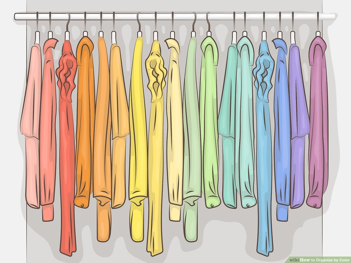 10 Easy Ways To Organize By Color WikiHow Life