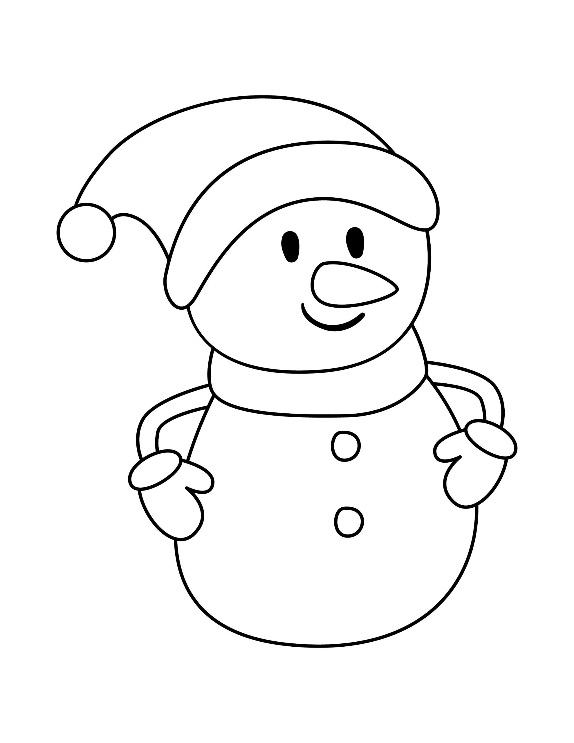 100 Kids Christmas Coloring Pages santa Snowman Reindeer Elves And Gingerbread Man Etsy