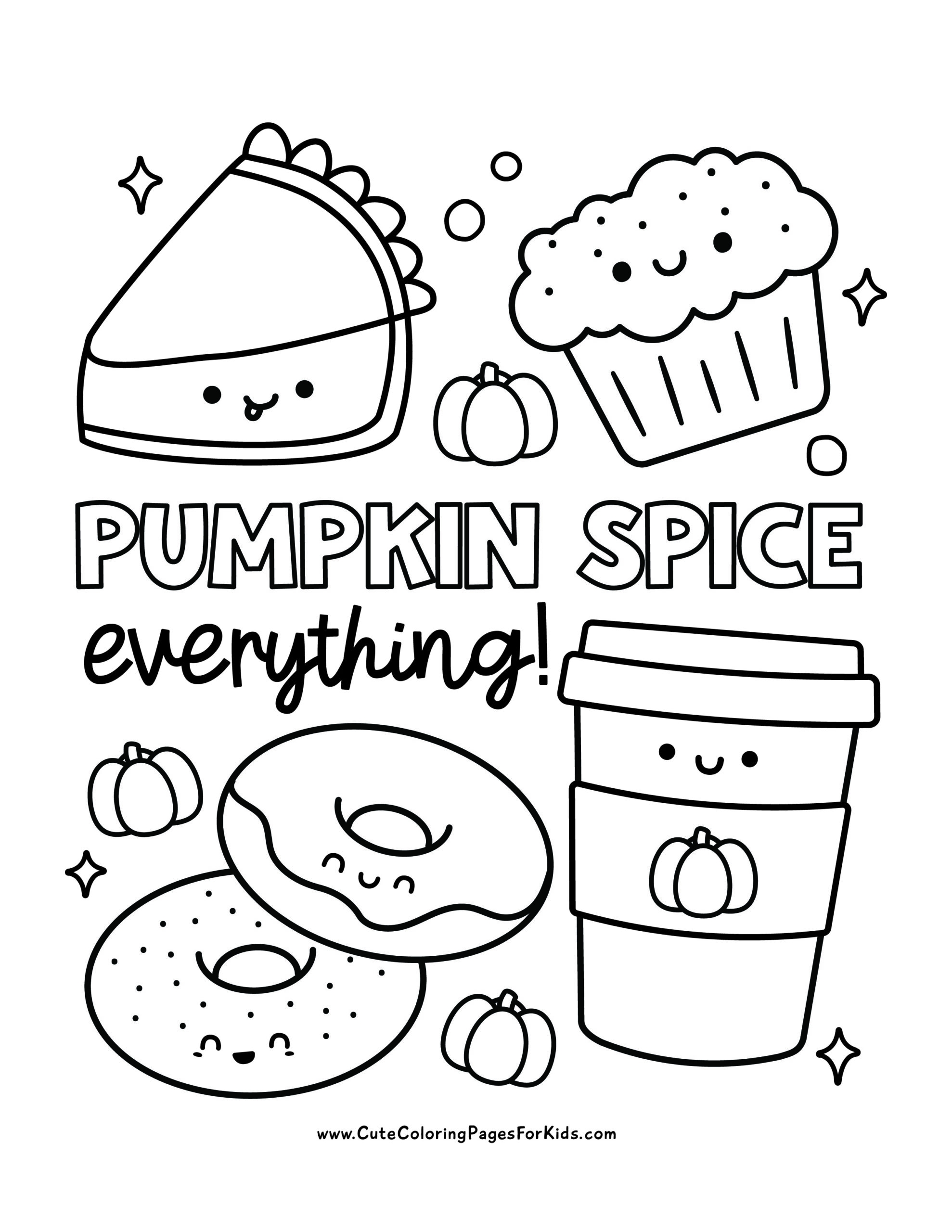 11 Pumpkin Coloring Pages Free Printables Cute Coloring Pages For Kids