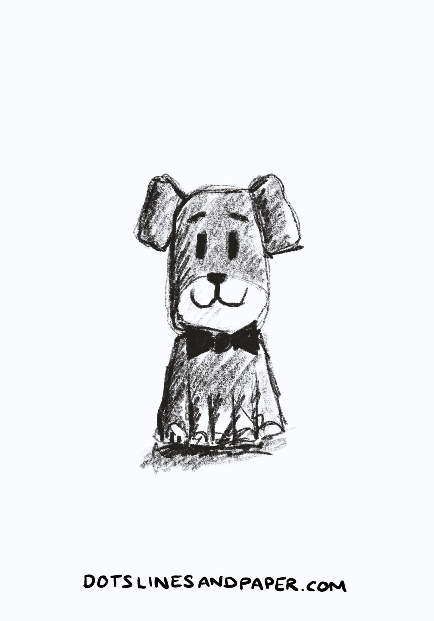 12 Easy Dog Drawing Ideas 