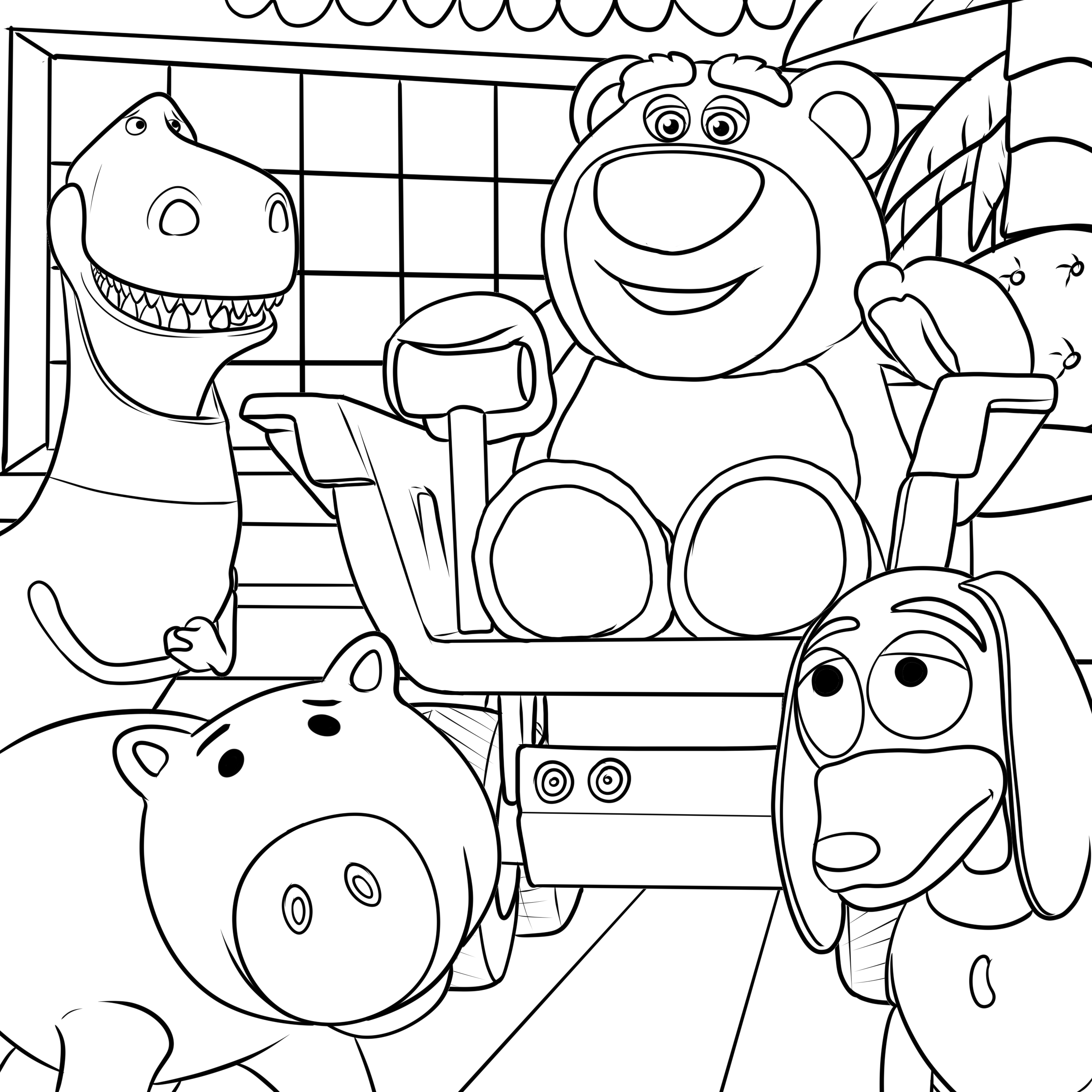 free toy story coloring pages