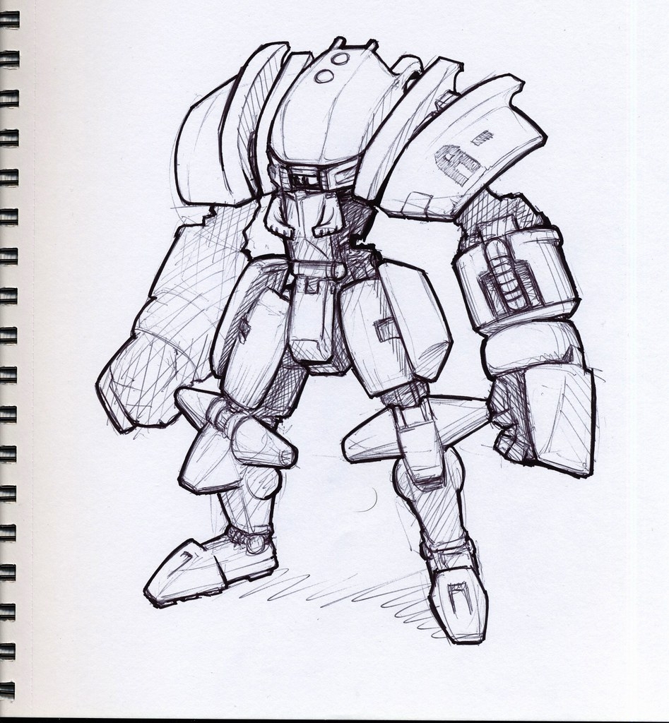 140220 Mech Sketch The Loud 1 Flickr