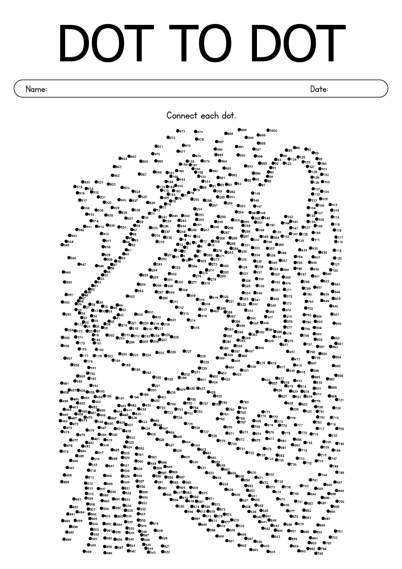 15 Advanced Connect The Dots Worksheets Free PDF At Worksheeto