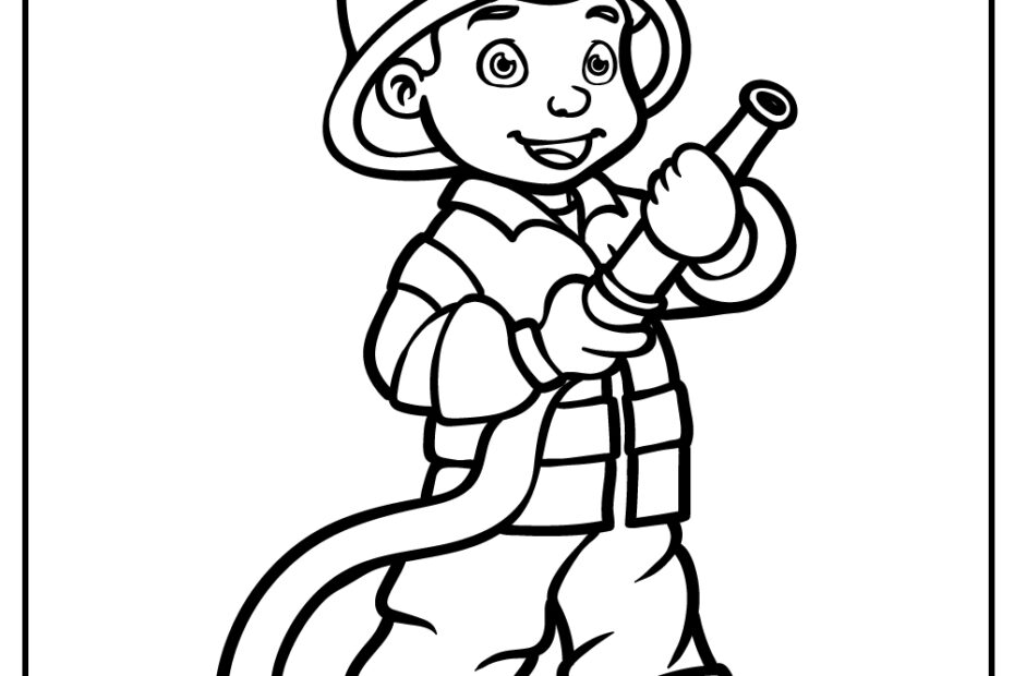 15 Fire Department Coloring Pages 100 Free Printables
