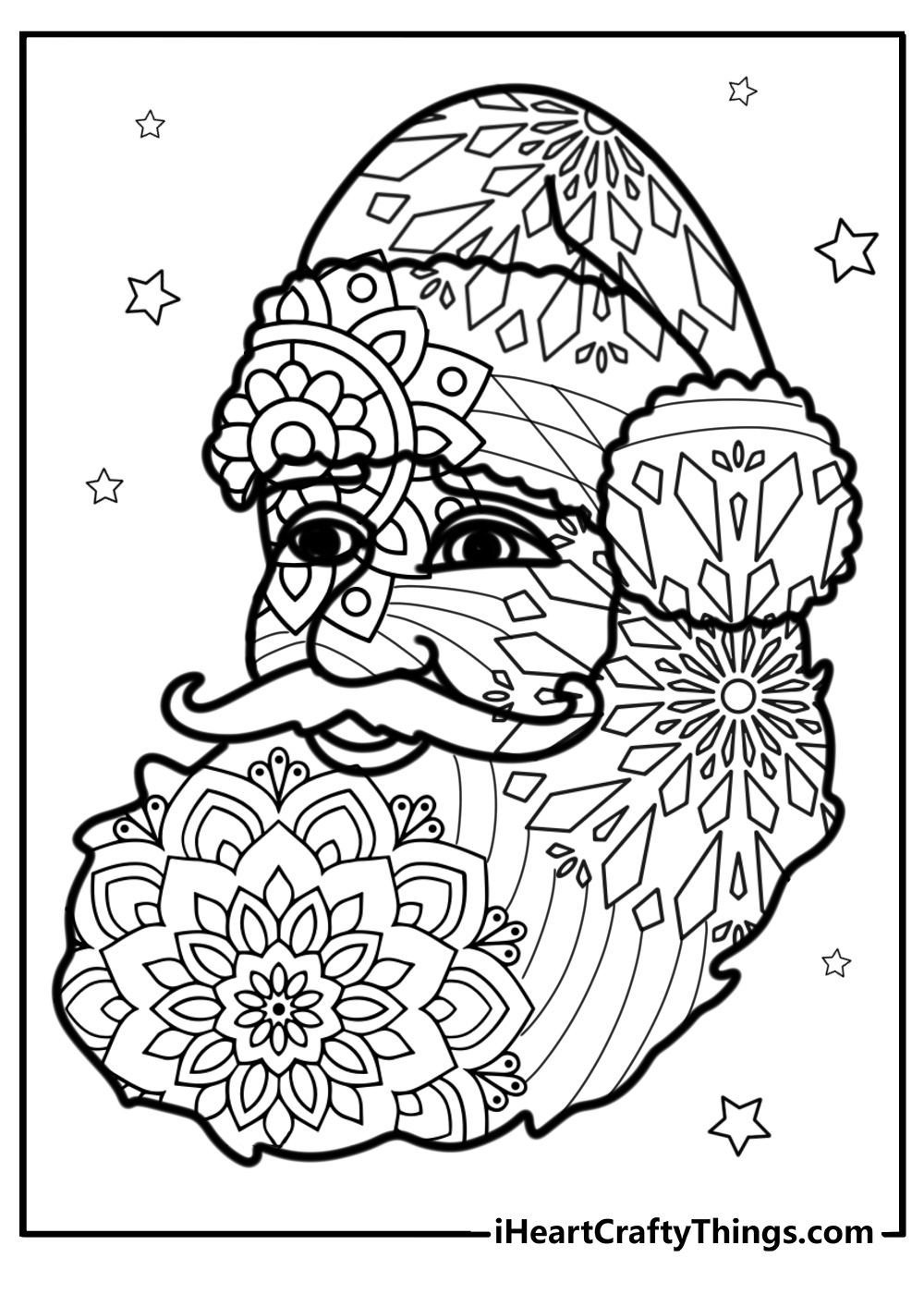 15 New Christmas Mandala Coloring Pages Free PDF Printables