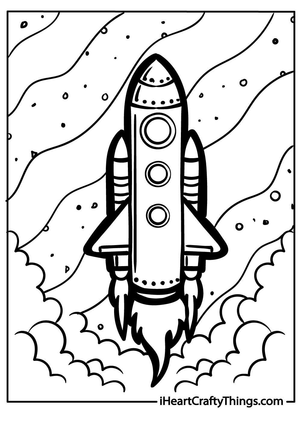 15 Rocket Coloring Pages 100 Free Printables 