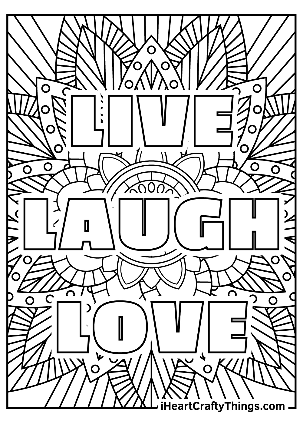 stress relief coloring sheets