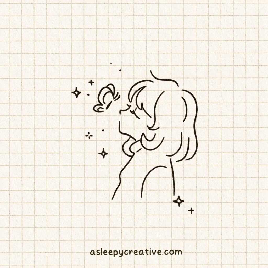 16 Easy And Aesthetic Butterfly Drawing Ideas A Sleepy Creative