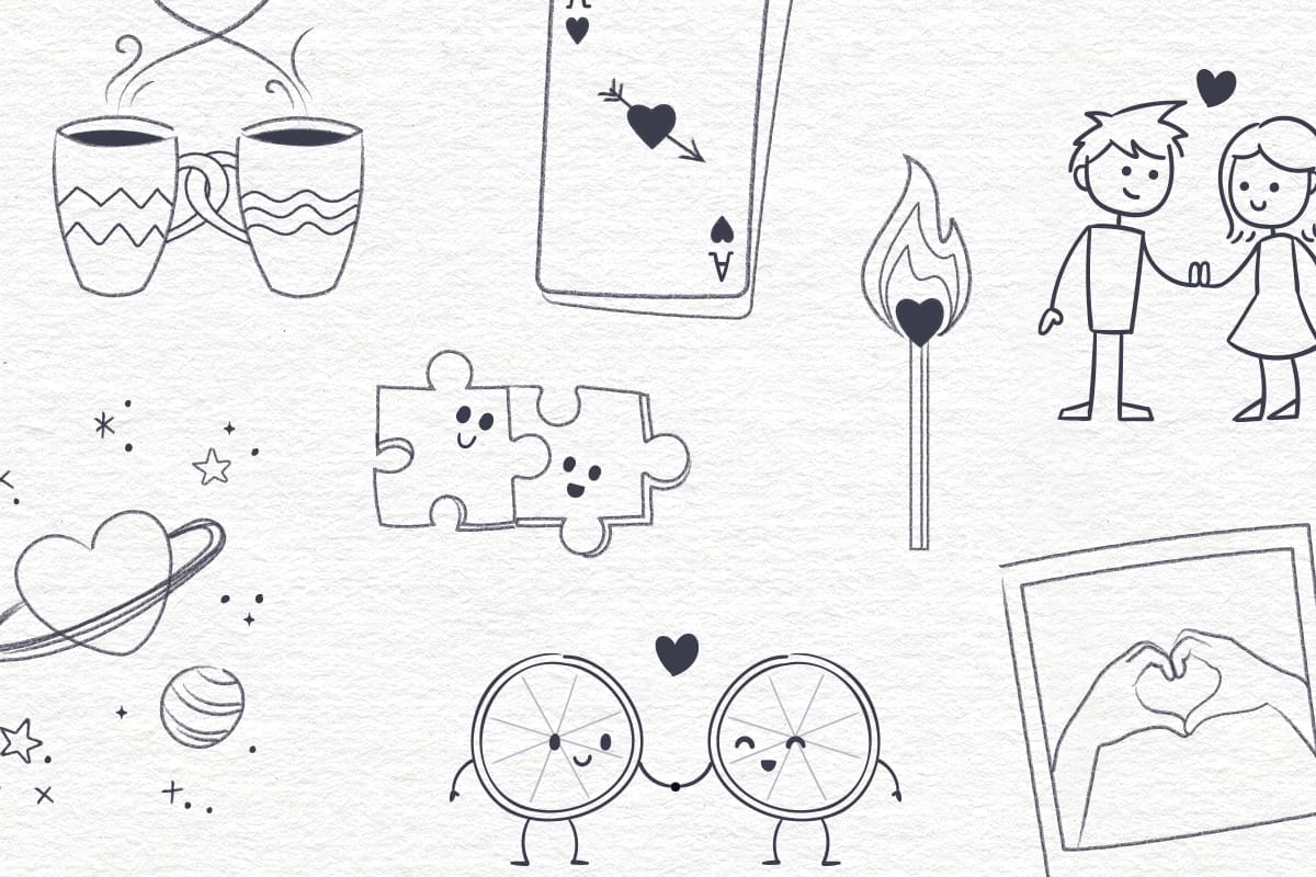 18 Cool And Easy Love Drawings For Someone You Love Balsa De Tinta