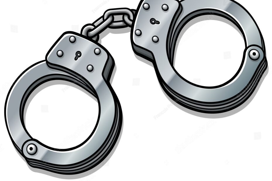 2 766 Handcuffs Drawing Stock Vectors And Vector Art Shutterstock