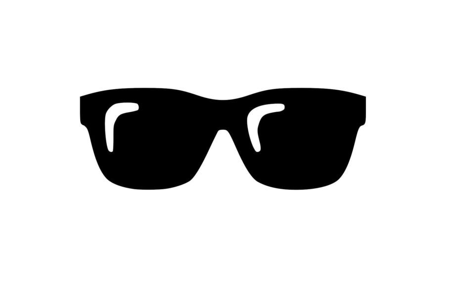 20 Pack Paper Sunglasses Shape Eyewear Cutout Die Cut Sunglasses Glasses Summer Vacation Beach Scrapbooking Crafts DIY Project Template