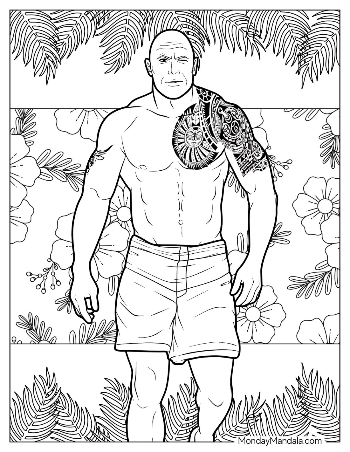 free printable rock coloring pages