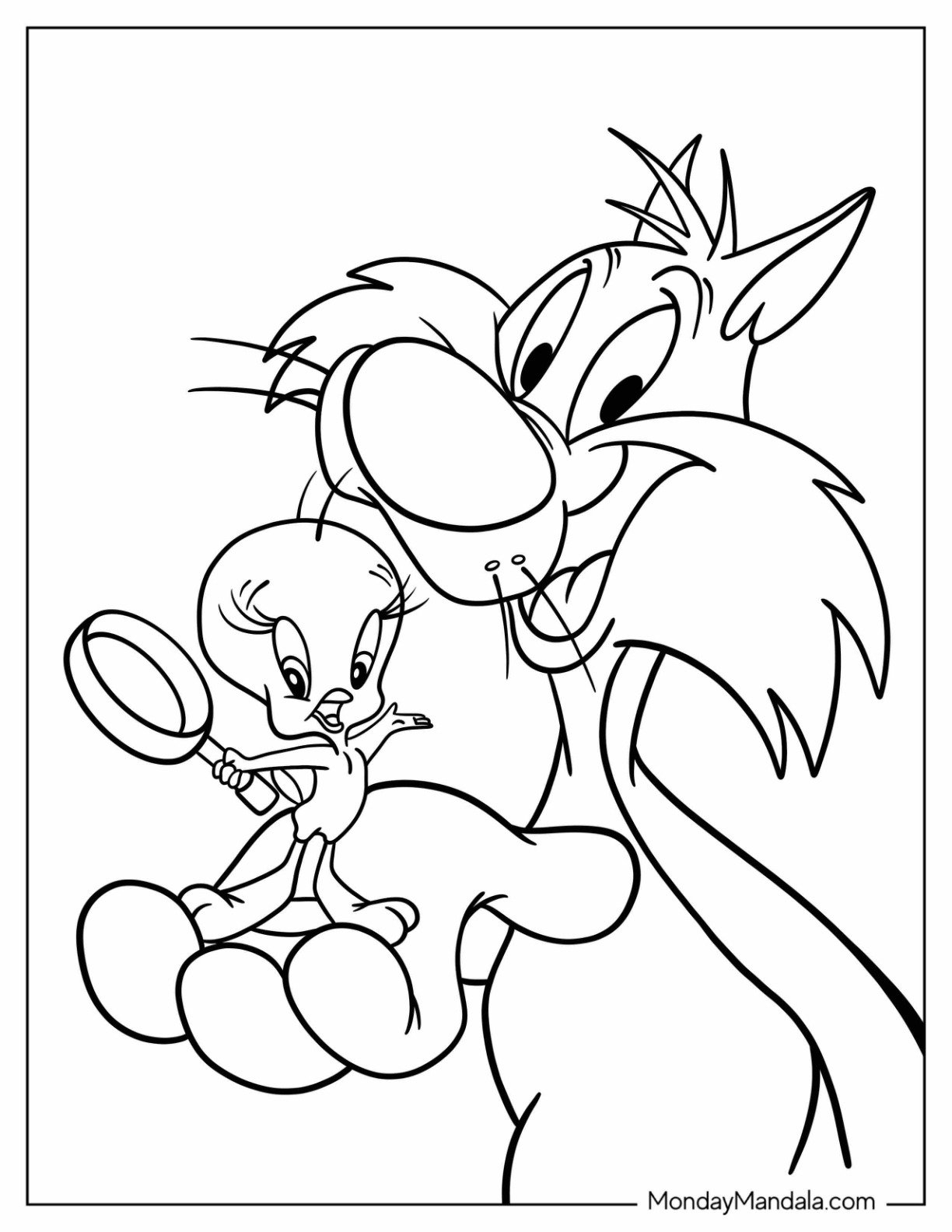 20 Tweety Bird Coloring Pages Free PDF Printables 