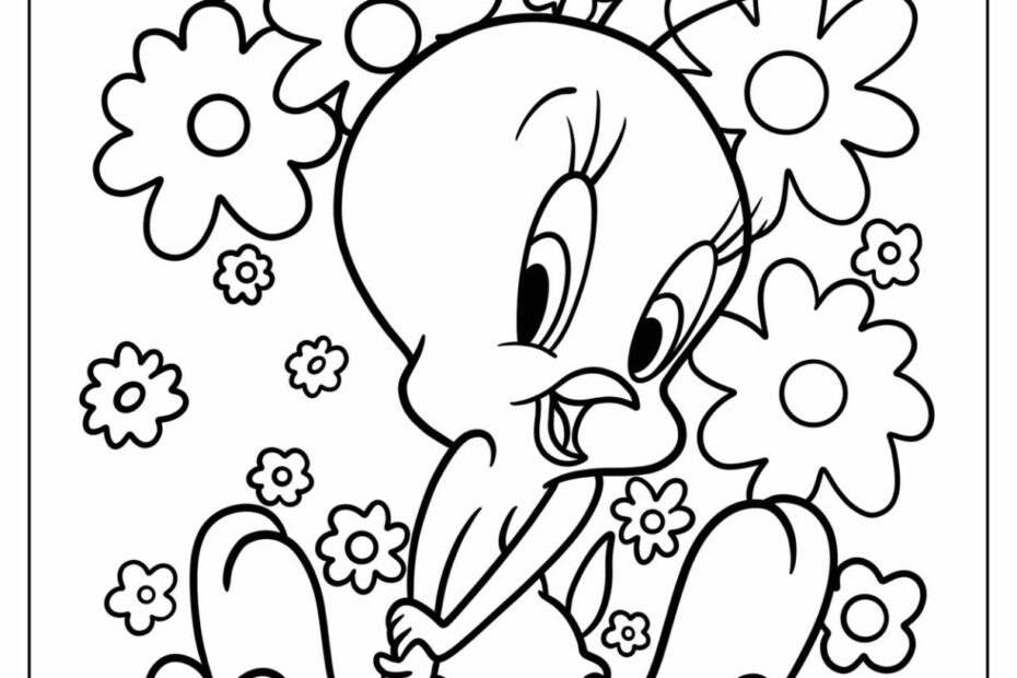20 Tweety Bird Coloring Pages Free PDF Printables