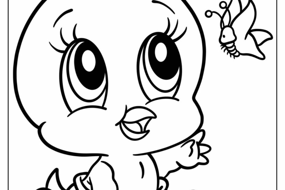 20 Tweety Bird Coloring Pages Free PDF Printables