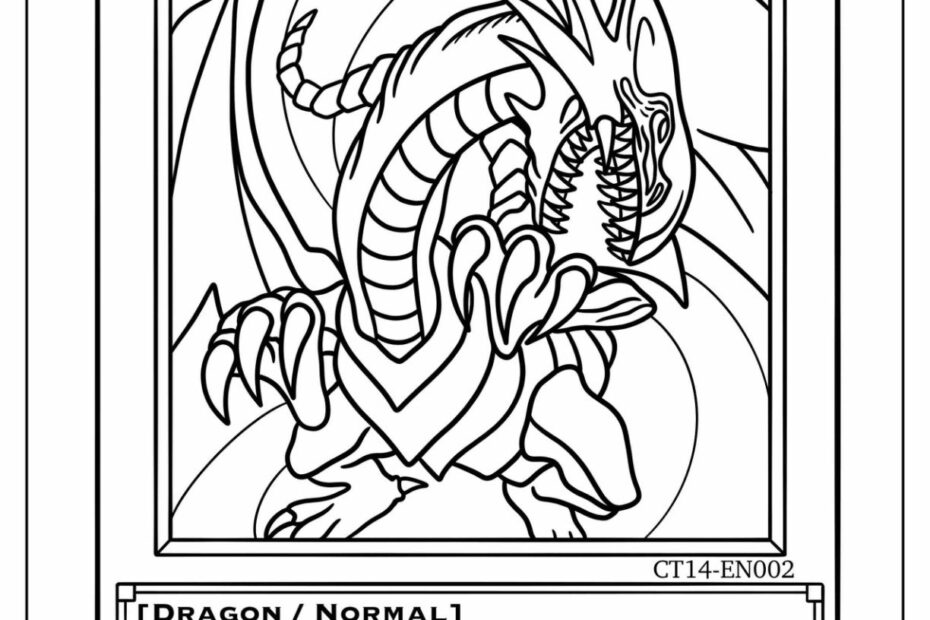 20 Yu Gi Oh Coloring Pages Free PDF Printables