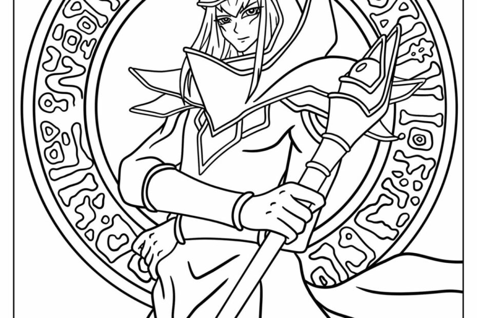 20 Yu Gi Oh Coloring Pages Free PDF Printables
