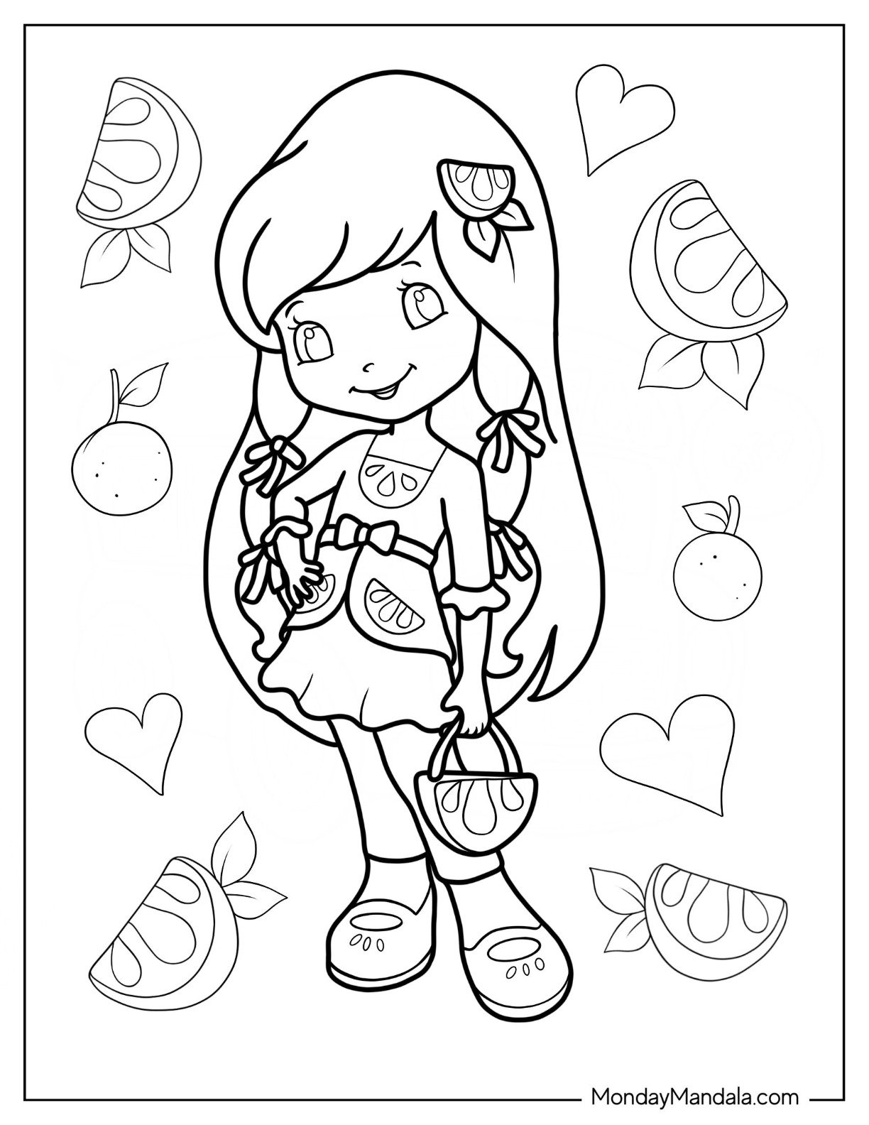 22 Strawberry Shortcake Coloring Pages Free PDF Printables 