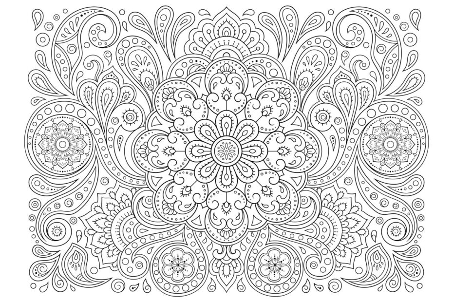 25 Free Printable Coloring Pages For Adults Parade