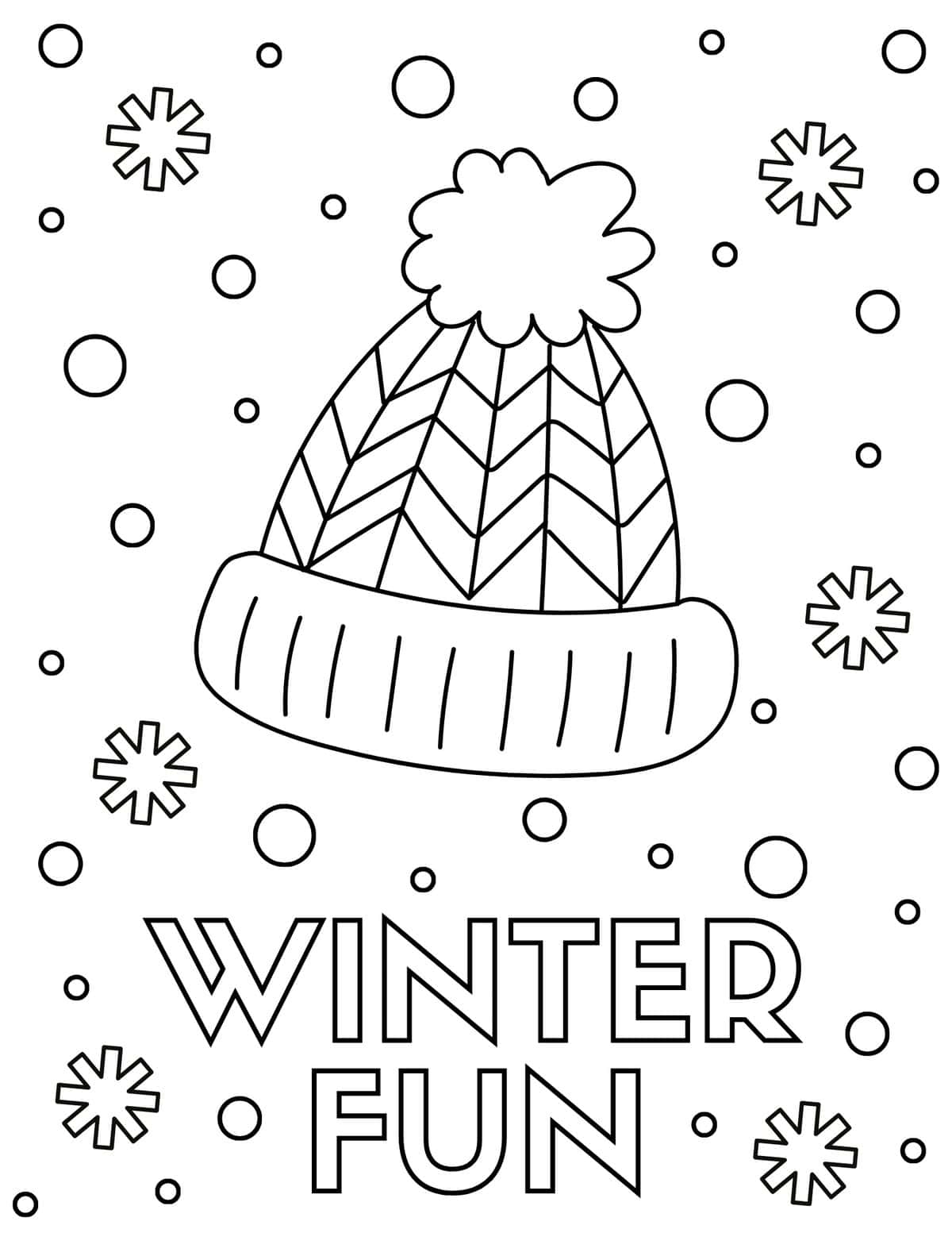 25 Free Winter Coloring Pages For Kids Prudent Penny Pincher