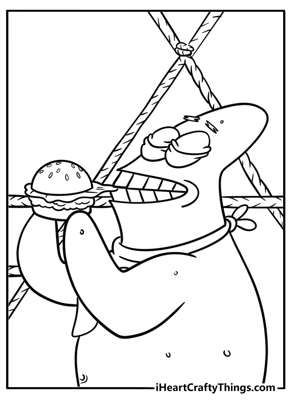 sponge bob coloring pages printable