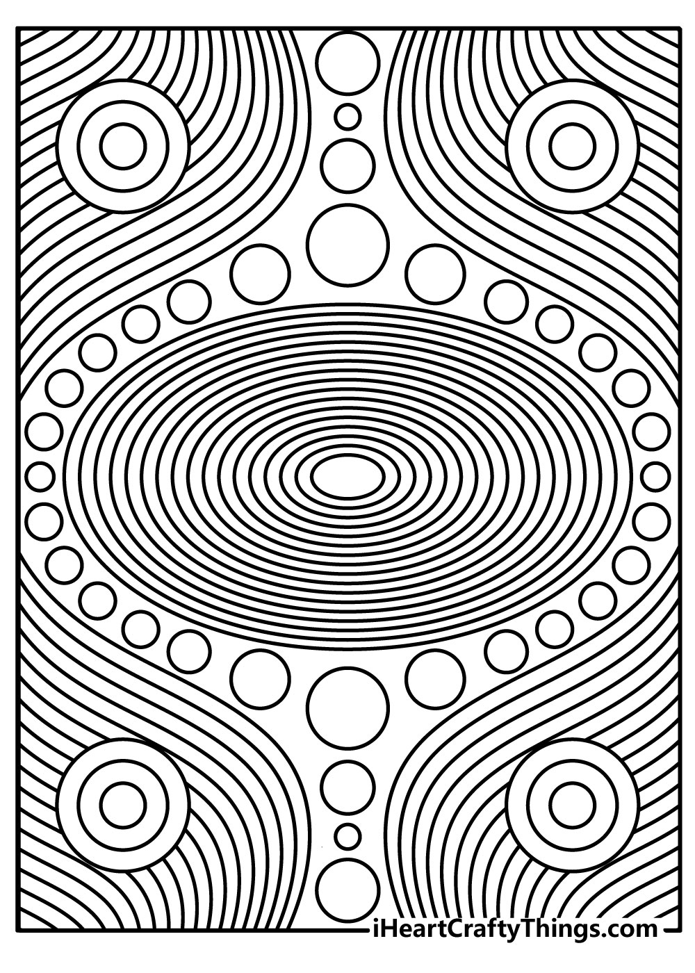 free printable trippy coloring pages