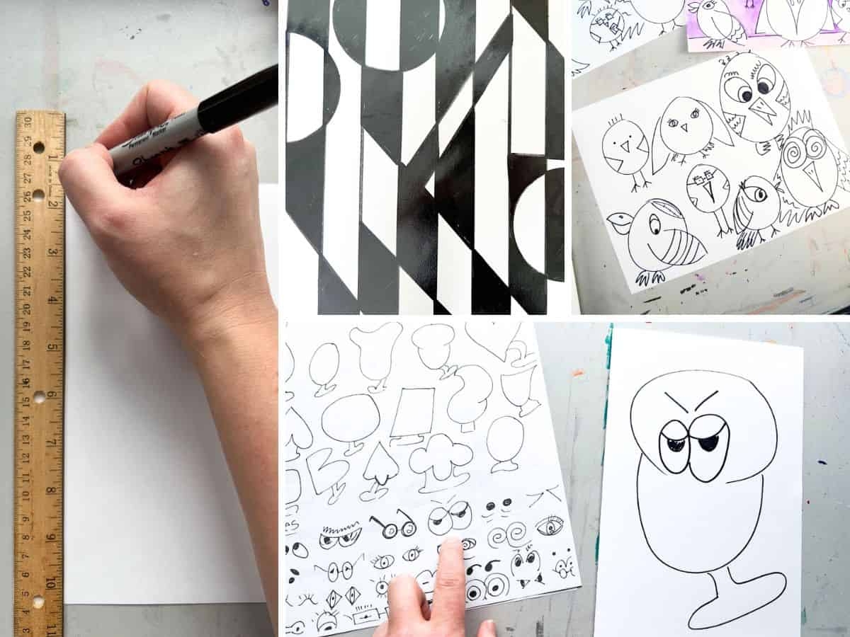 28 Easy U0026 Simple Drawing Ideas Beginners Should Try Crafty Art Ideas