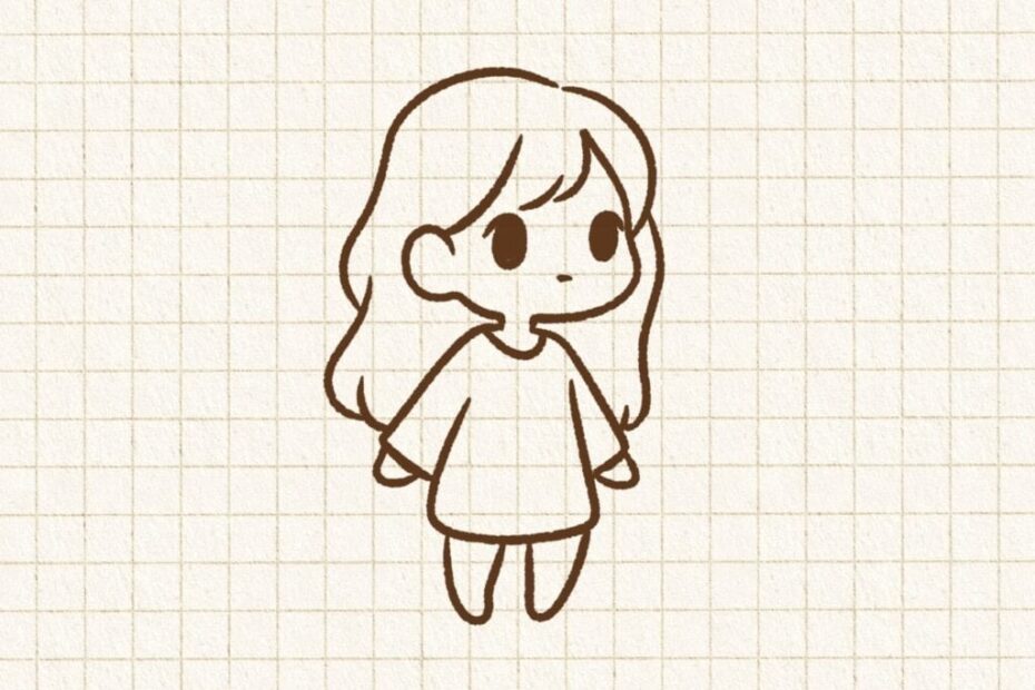 29 Cute And Easy Chibi Girl Drawing Ideas A Sleepy Creative