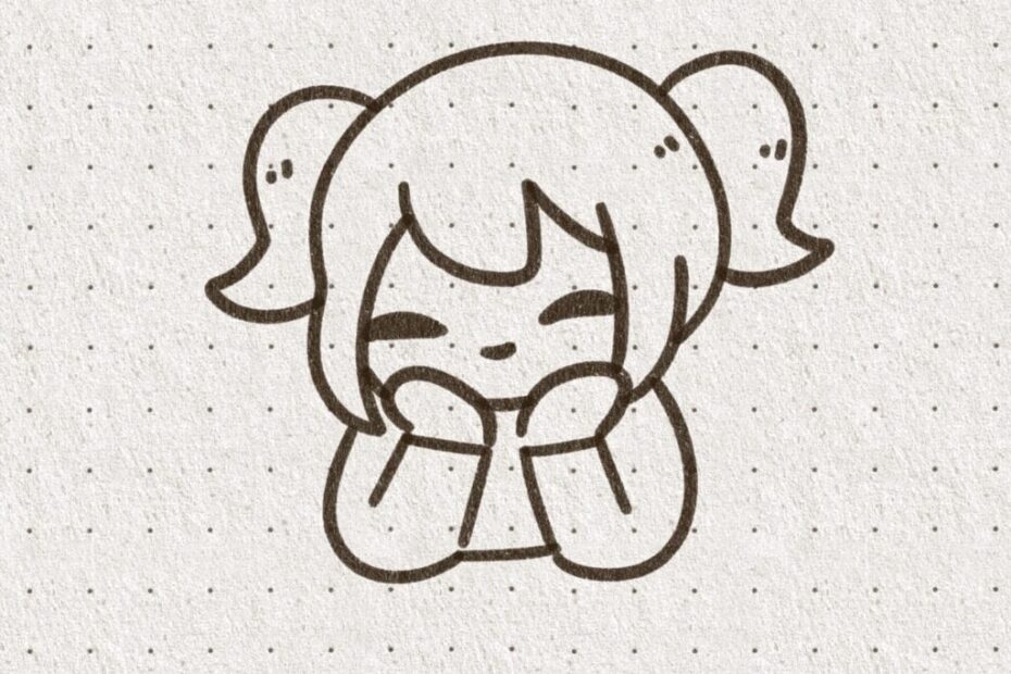 29 Cute And Easy Chibi Girl Drawing Ideas A Sleepy Creative