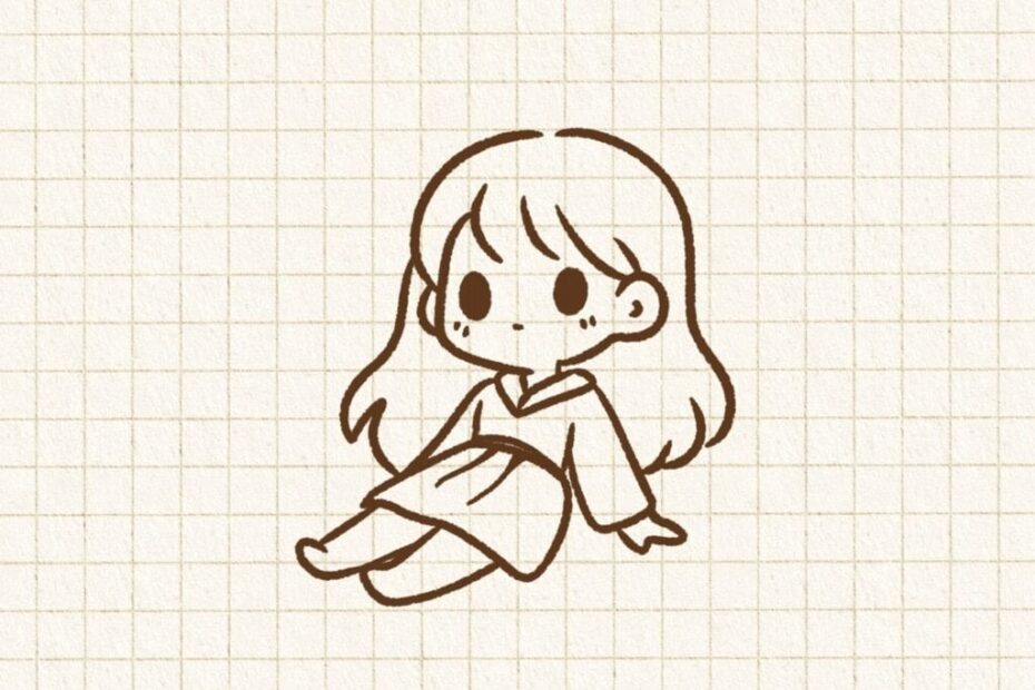 29 Cute And Easy Chibi Girl Drawing Ideas A Sleepy Creative