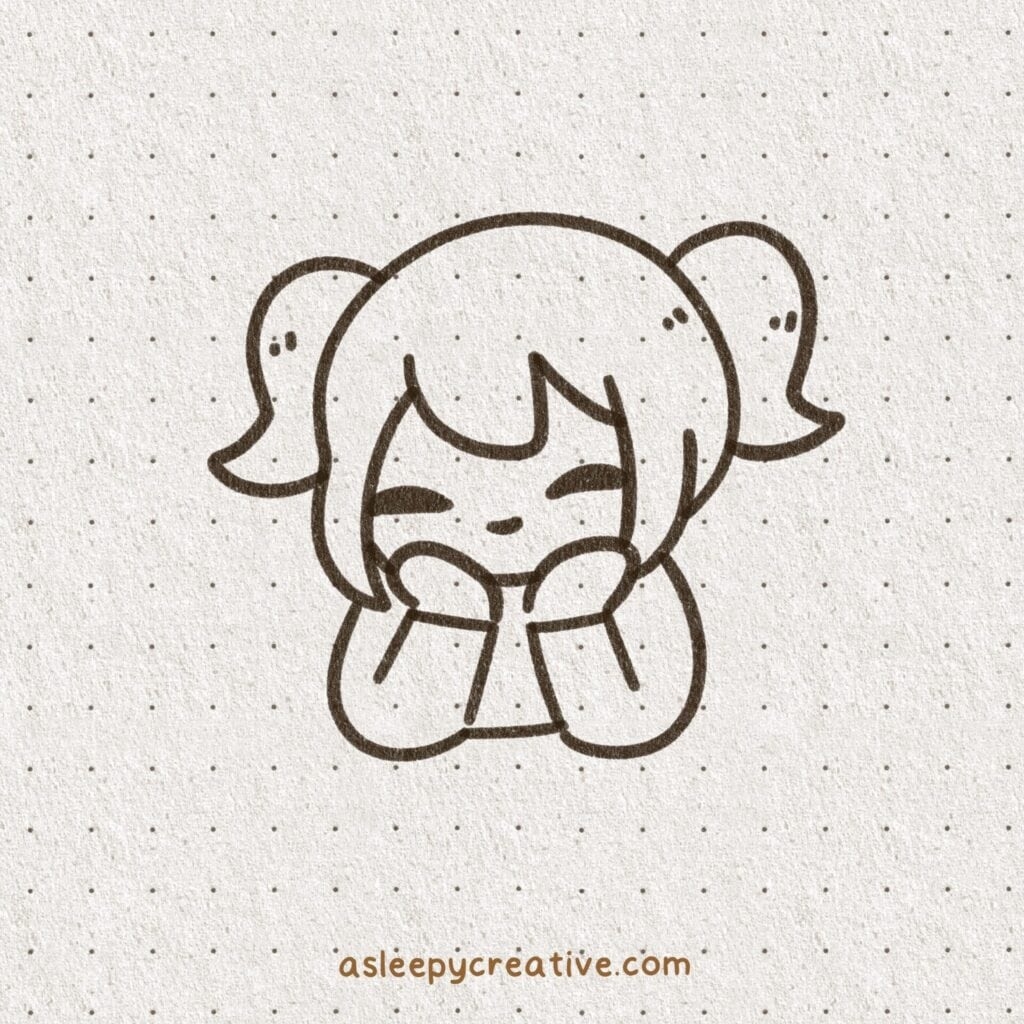 29 Cute And Easy Chibi Girl Drawing Ideas A Sleepy Creative