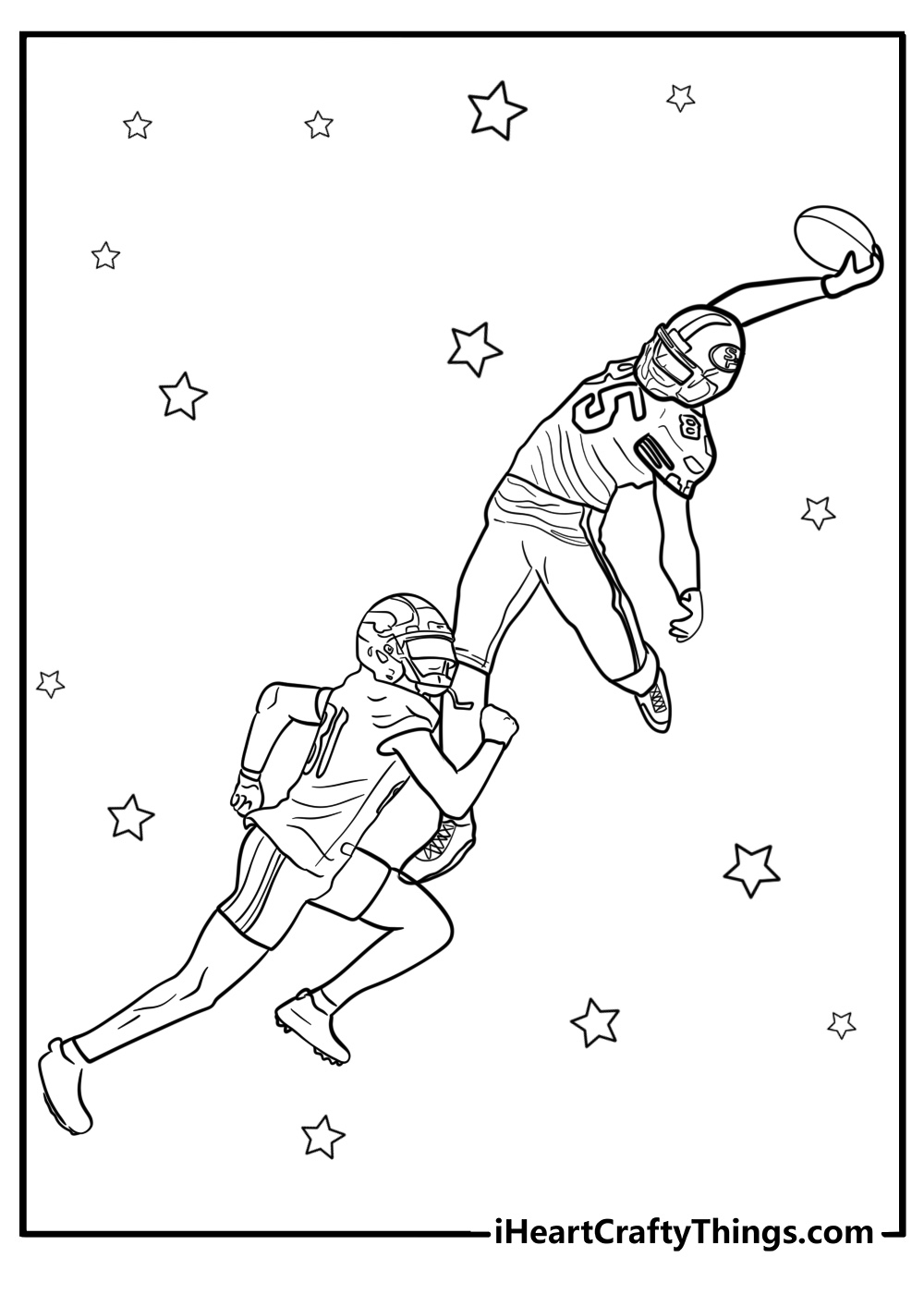 san francisco 49ers color page