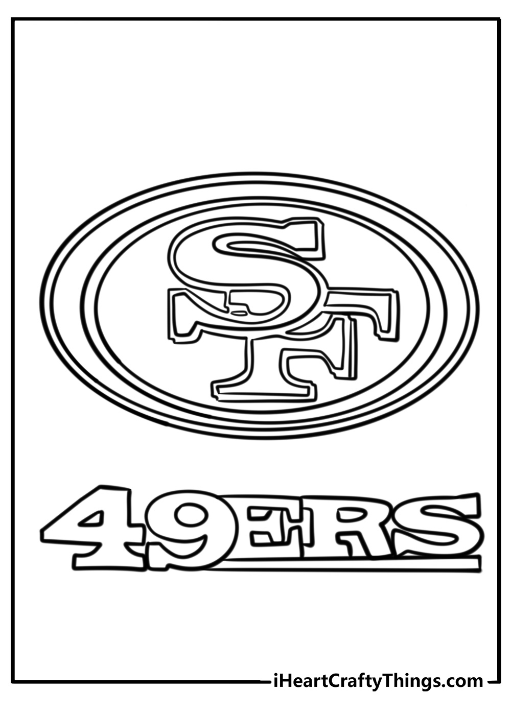 29 San Francisco 49ers Coloring Pages Free Printable PDFs 