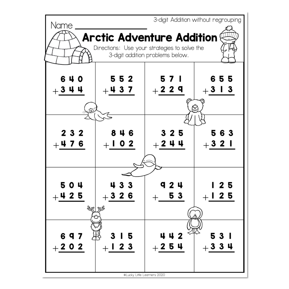 2nd grade math worksheets printable