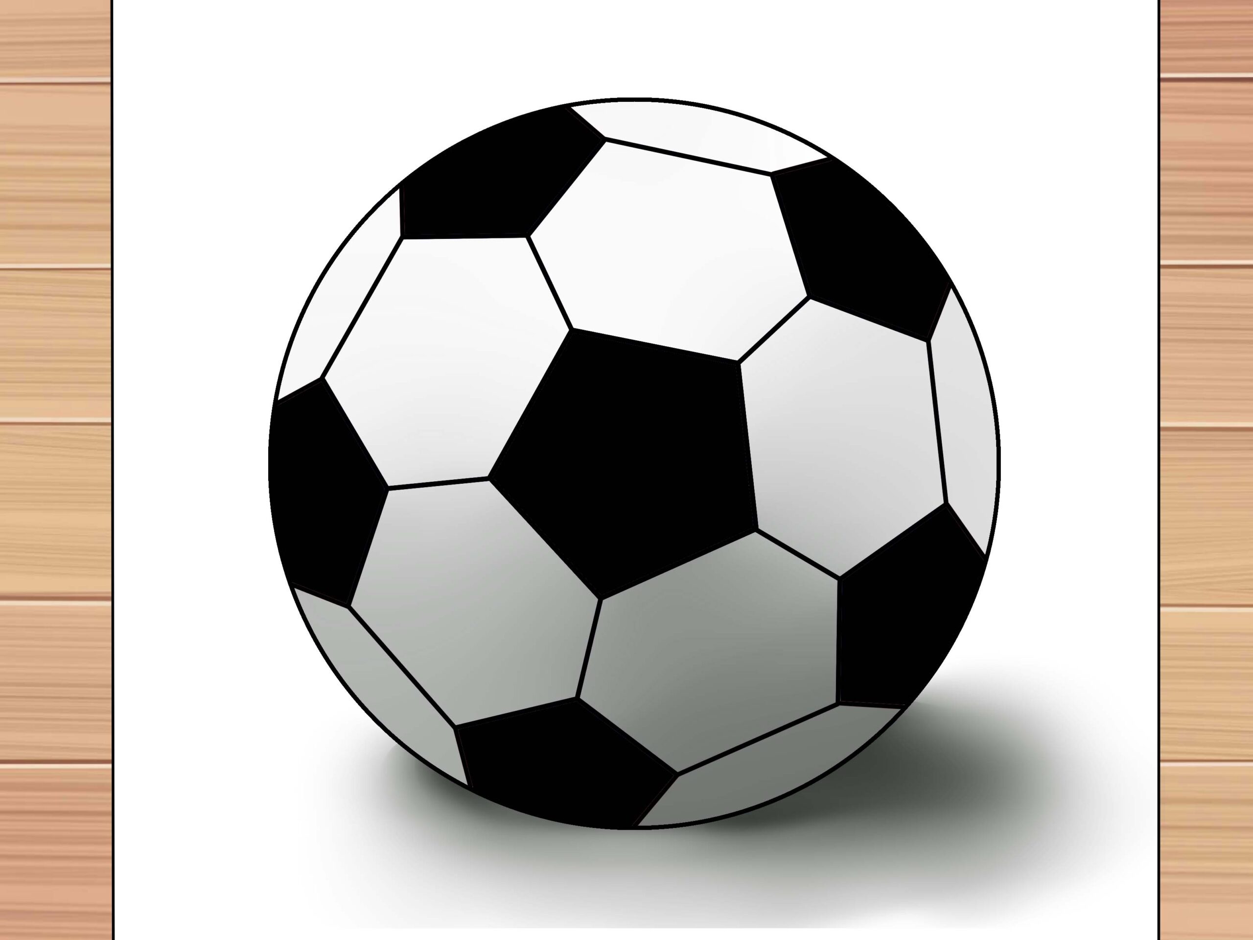 3 Ways To Draw A Soccer Ball WikiHow