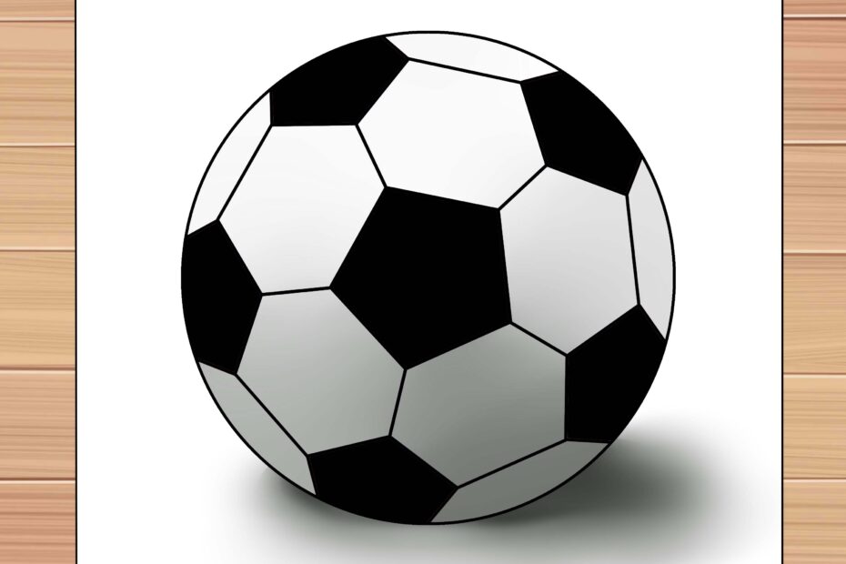 3 Ways To Draw A Soccer Ball WikiHow