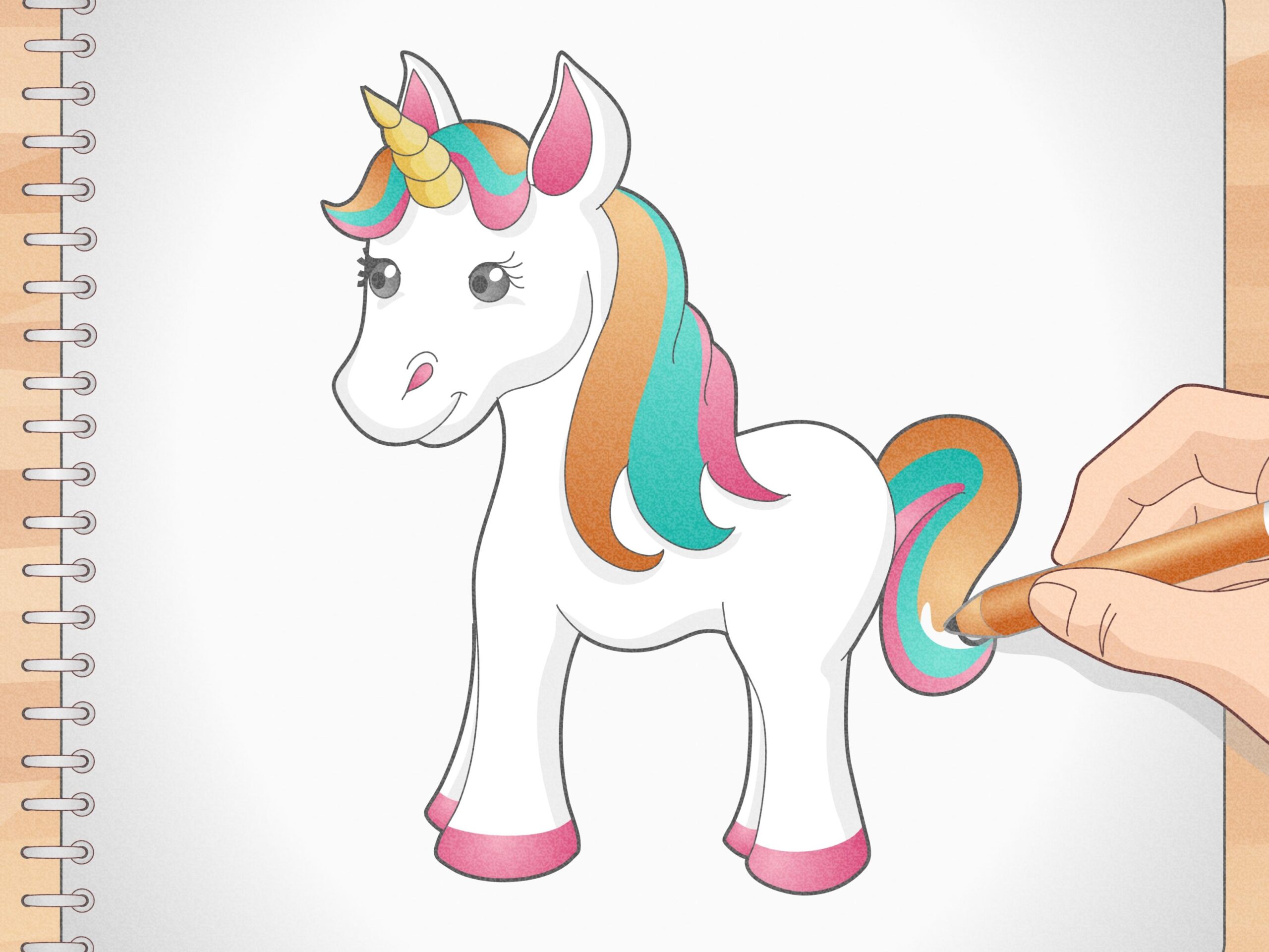 3 Ways To Draw A Unicorn WikiHow
