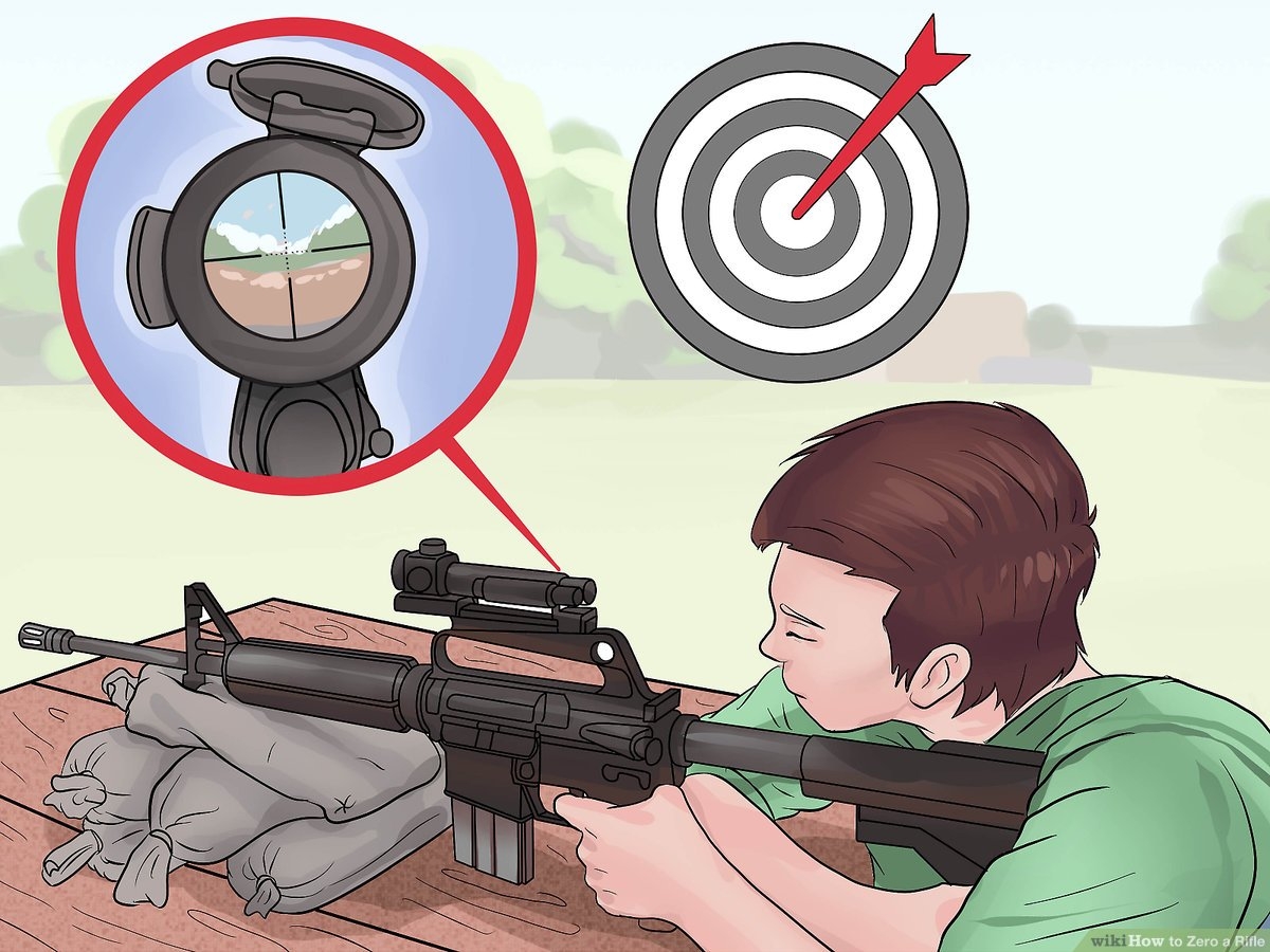 3 Ways To Zero A Rifle WikiHow