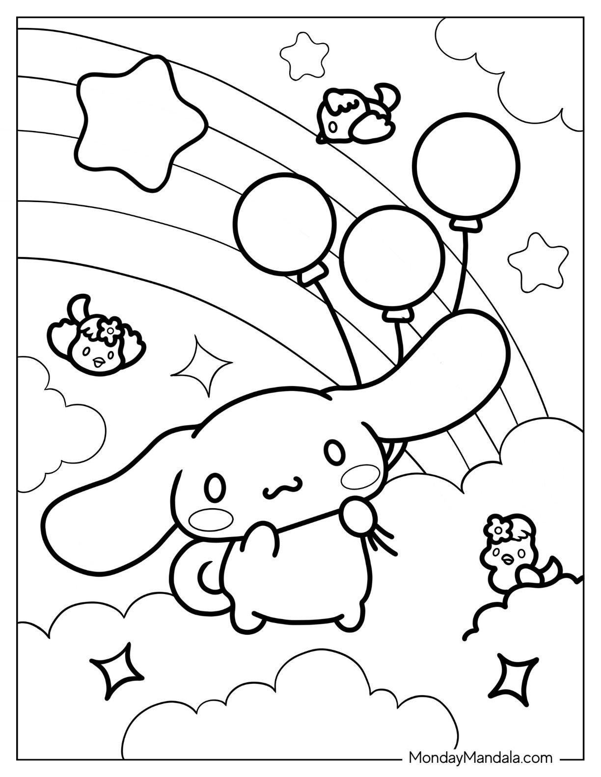 free printable sanrio