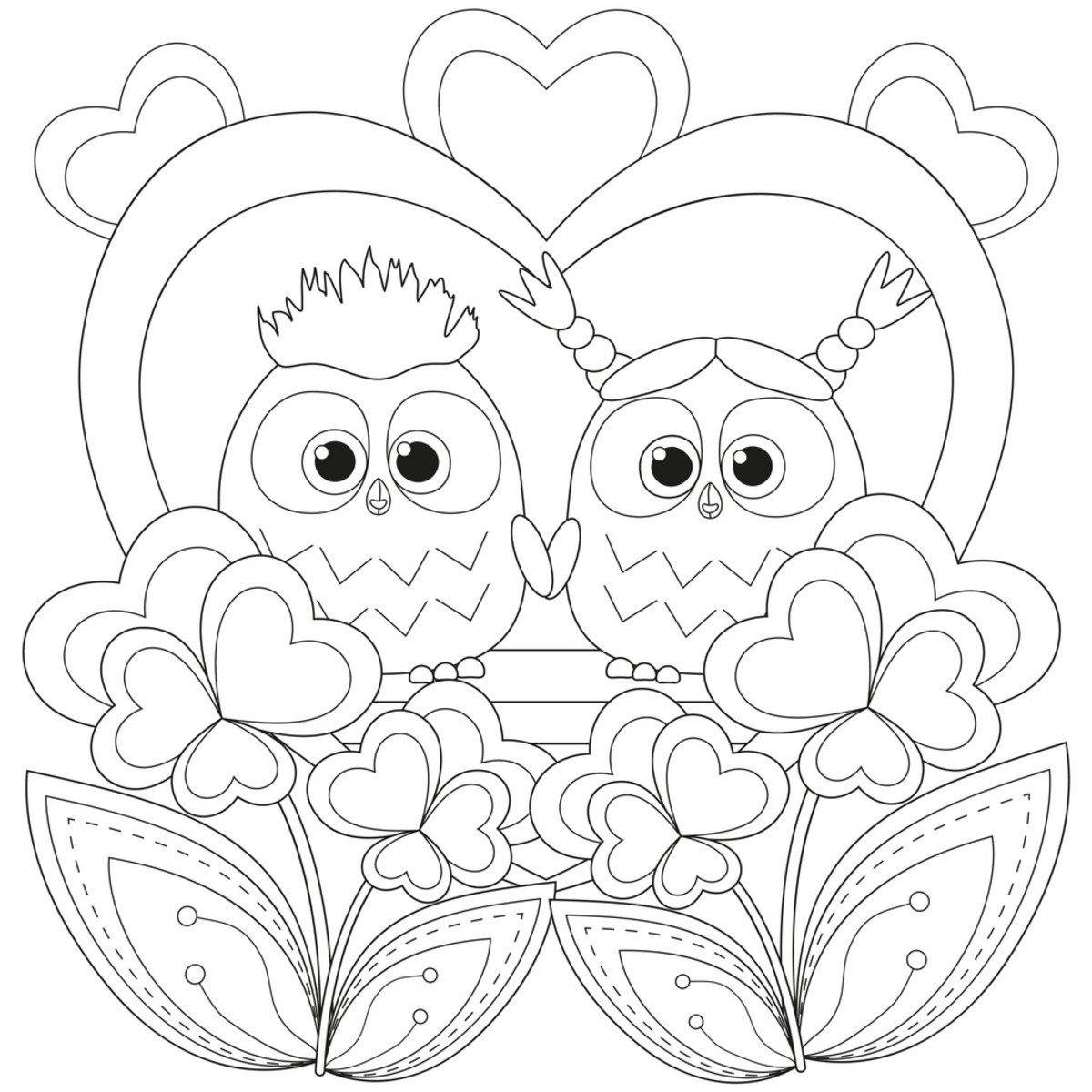 valentines day coloring sheets free