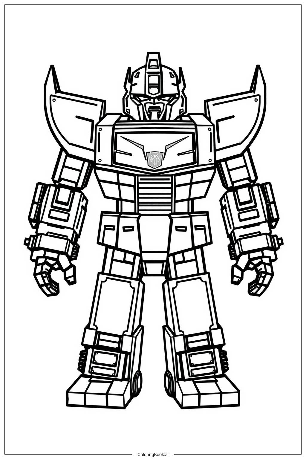 34 Transformers Coloring Pages Free PDF U0026 PNG Printables 
