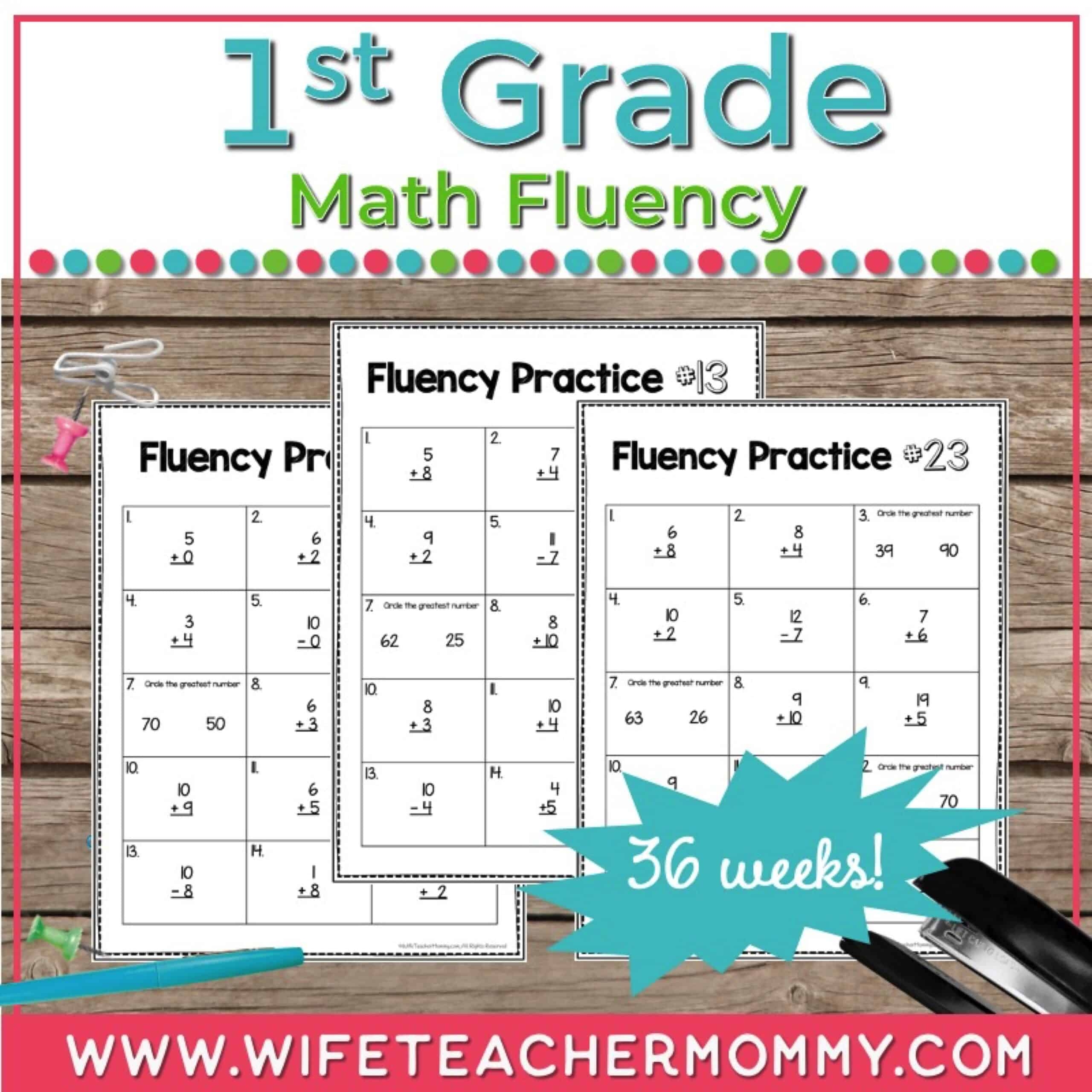 math for 1st graders worksheets
